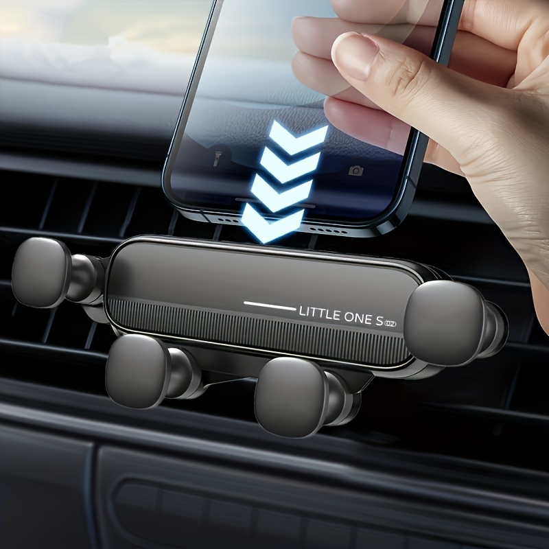 

Secure Your Phone In The Car With The S02 Gravity Car Phone Holder - Compatible With Iphone 14 13 Pro, Xiaomi & Samsung!