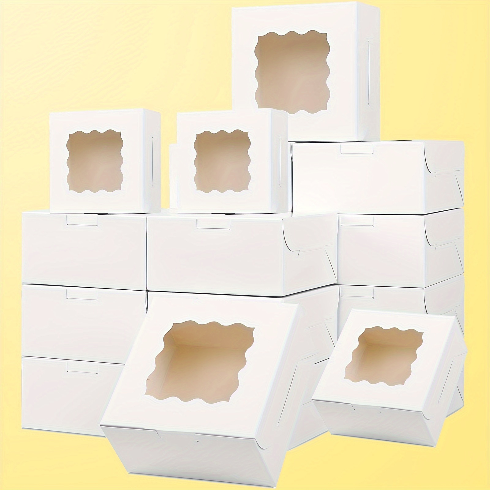 Chocolate Strawberry Biscuit Boxes White Bread Box With - Temu