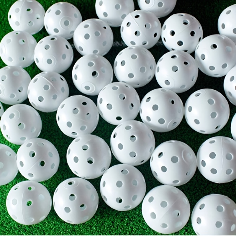 50 de bucăți mingi de antrenament de golf și 2 tricouri - Perfecte pentru practicarea leagănului în aer liber și în interior!