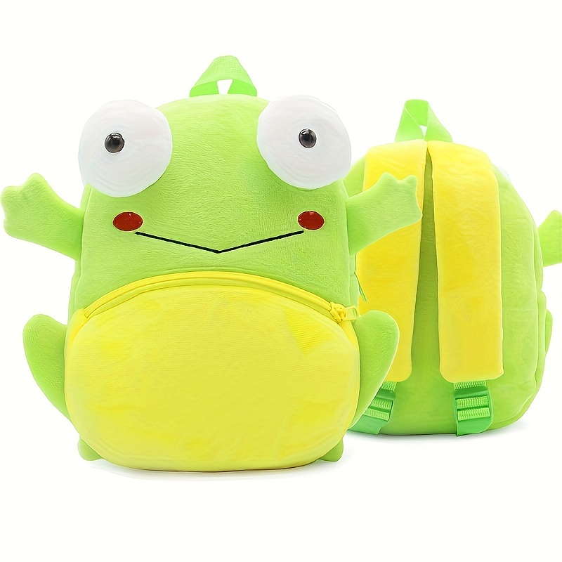 Frog Backpack, Frog Plush Backpack ,Waterproof Backpack