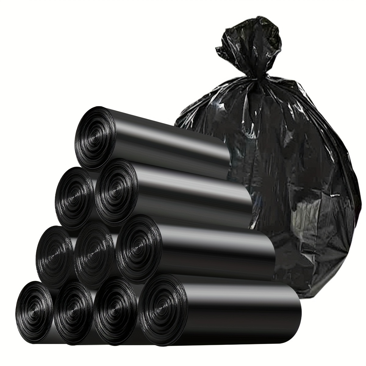 100pcs Garbage Bags Vest Style Storage Bag For Home Waste Trash Bags  cleaning supplies