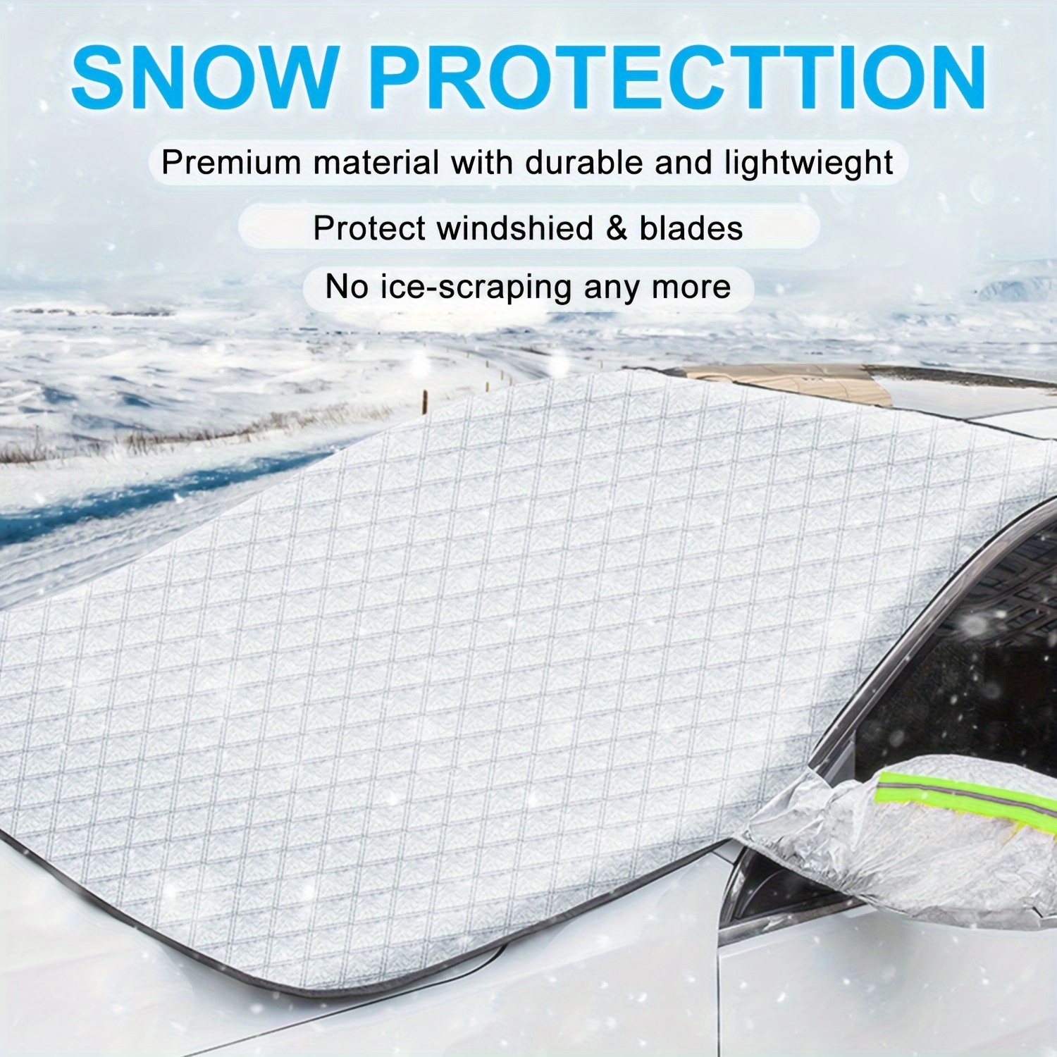 Auto Verhindern Windschutzscheibe Abdeckung Schnee Eis - Temu Austria