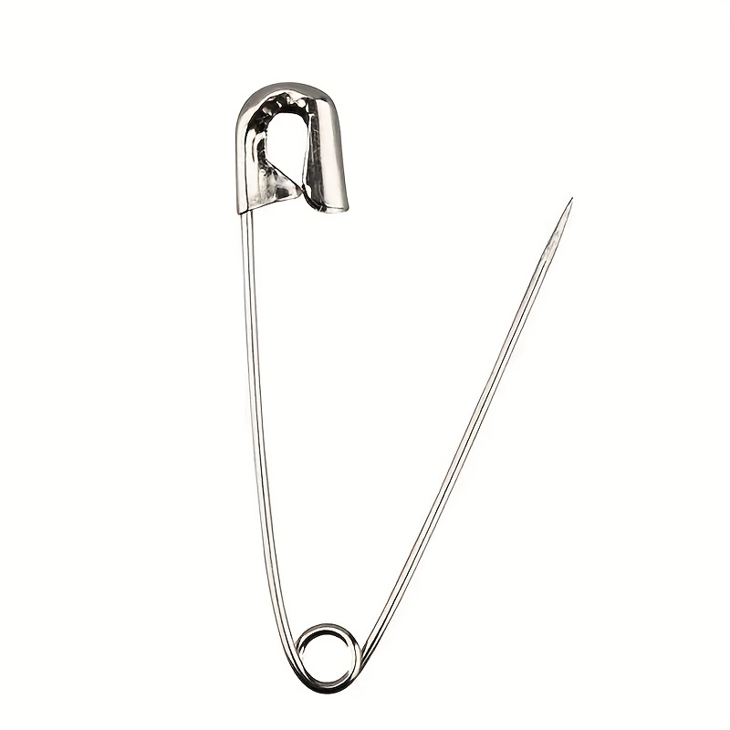 Wenrook Safety Pins Assorted 300 Pack Strong Nickel Plated Steel 5