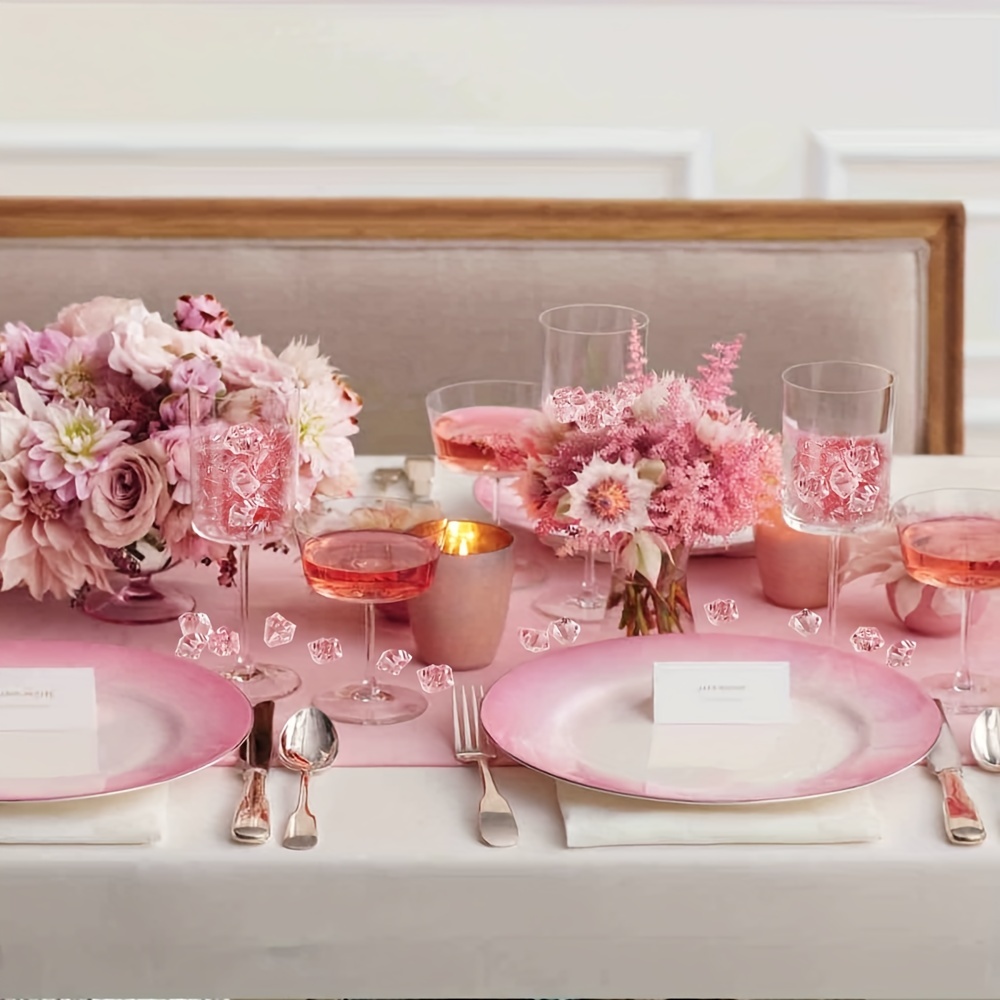 Pink Table Crystals by Favour Lane