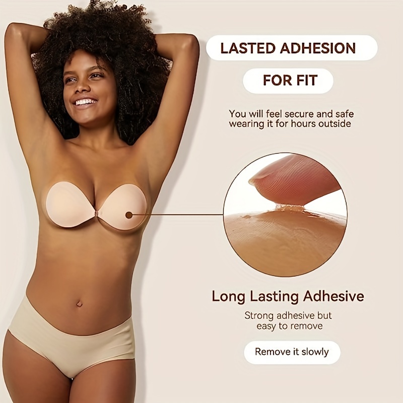 Lifting Stick Nipple Covers Invisible Front Buckle Push - Temu