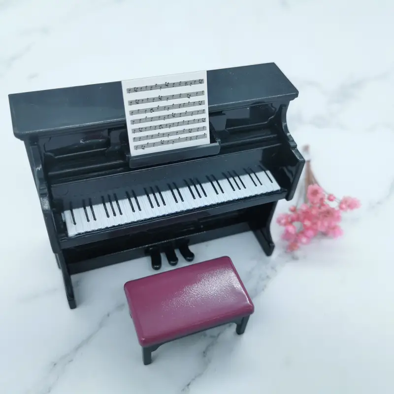 1:12 Accessoires Miniatures Pour Maison De Poupée De Piano - Temu France
