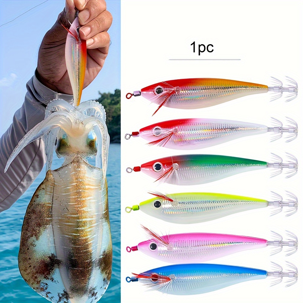 1pc 3.94inch 3d Simulation Crab For Octopus, Silicone Soft Fishing Lures  With Hook For Saltwater, Winter Fishing Tackle