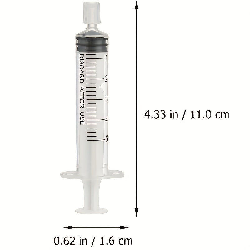 10 Packs 5ml Reusable Plastic Syringe with 10pcs Extraction Adapters for Perfumes Transfer to Empty Bottles