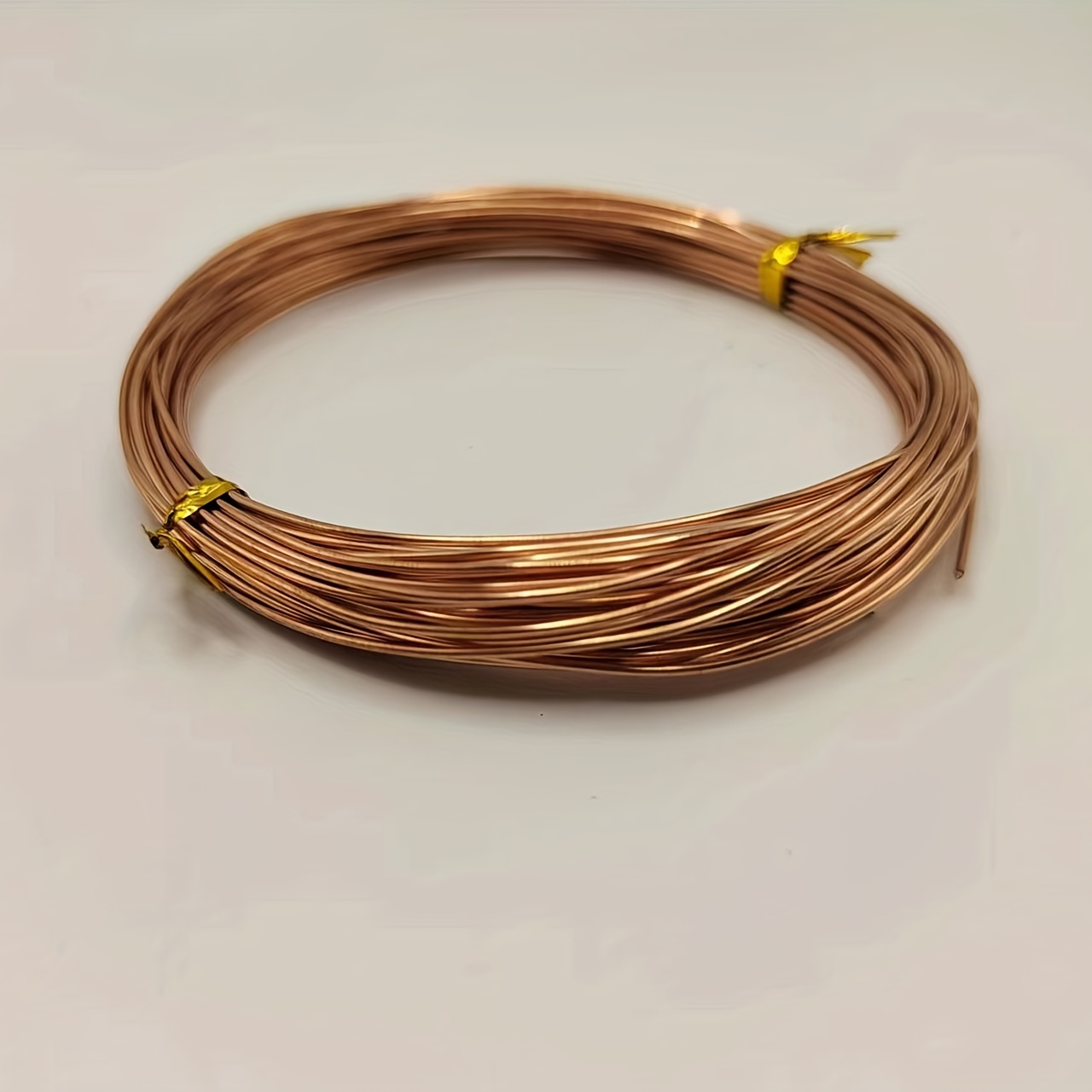 Solid Bare Copper Round Jewelry Wire for Jewelry Making, Craft