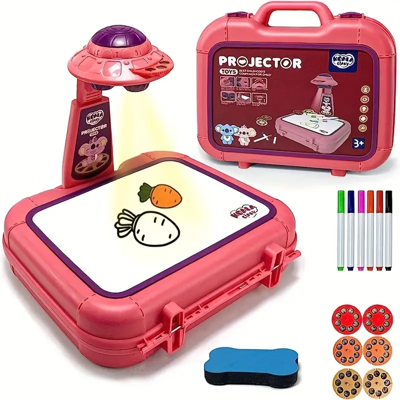 Educational Toys Drawing Projector Table For Kids - Temu
