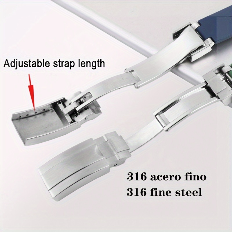 Cinturino Nero 32 Mm Cinturino In Gomma Silicone Nero 32mm Per Orologi Invicta Reserve Subaqua Scuba - Modelli 908, 912, 090x Cinturino 32 Mm - Foto 3