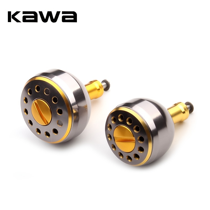 1PC Aluminum Alloy Fishing Reel Knob Foldable CNC Power Handle Fishing  Spinning Reel Replacement Handle