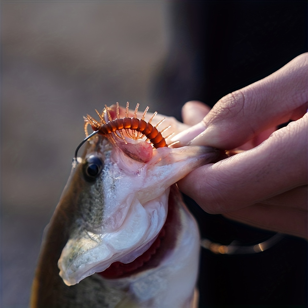 Yoshikawa Bait Wiggle Worm Soft Plastic Fishing Lure Smallmouth