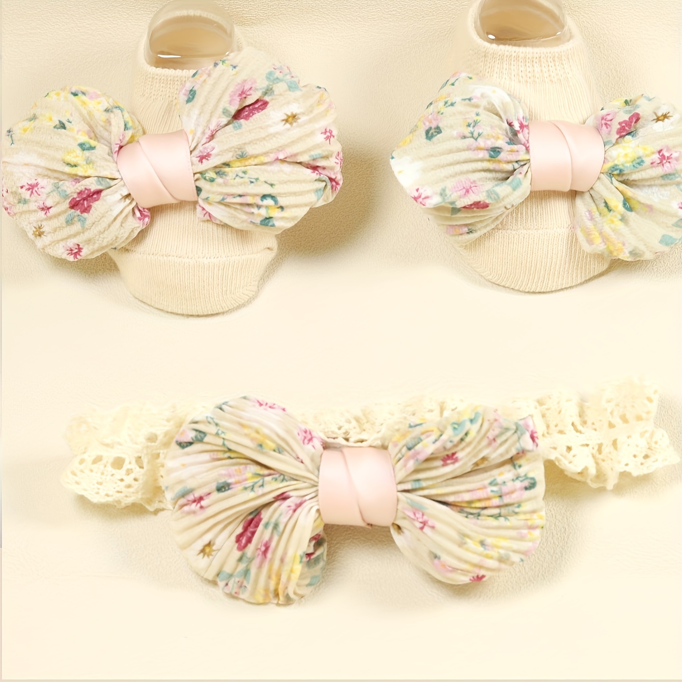 6 Paires De Chaussettes Pour Poupée Bébé - Tissu Doux, Jolies Et Floues, Pour Poupons Et Enfants