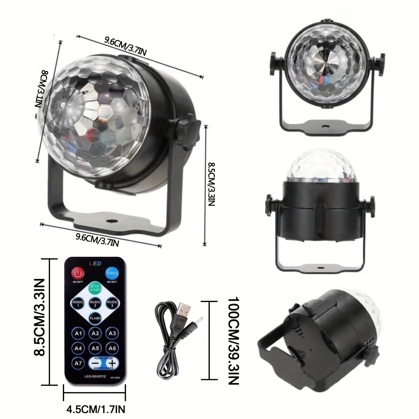 PROJECTEUR POUR BOULE DISCO, 1-18013