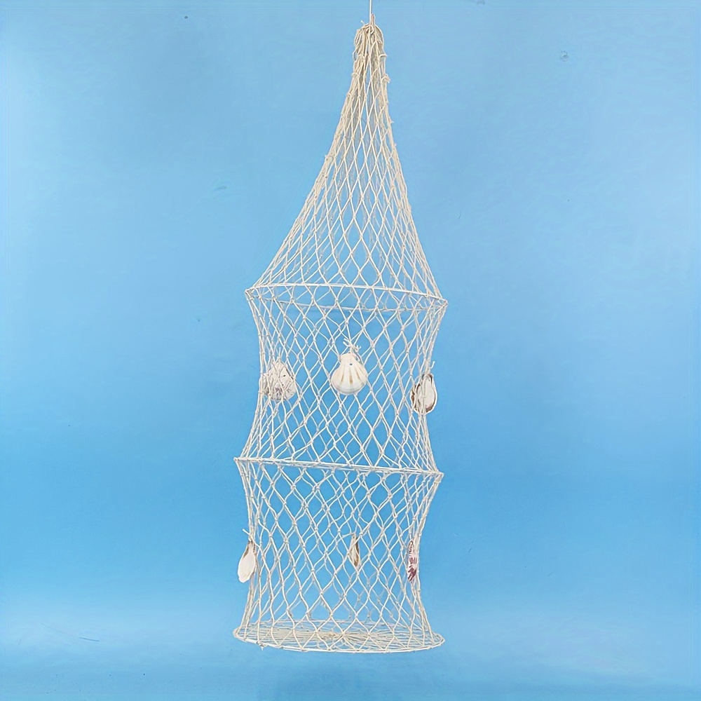 Fishing Net Decor Fishnet Decor Mediterranean Style - Temu