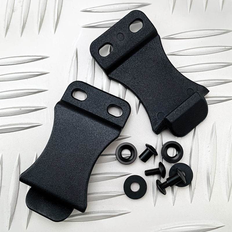4X Fold Over Belt Clip K Sheath Clamp DIY w/Hardware Tool For Kydex Holster