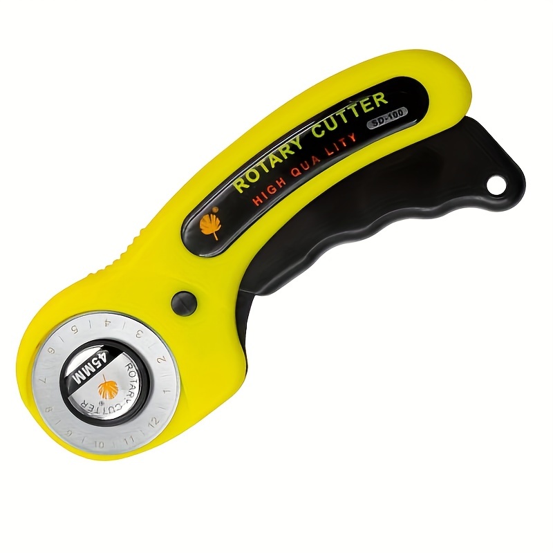 GOXAWEE Cutter rotatif ergonomique 45 mm coupe tissu rotatif - Temu Belgium