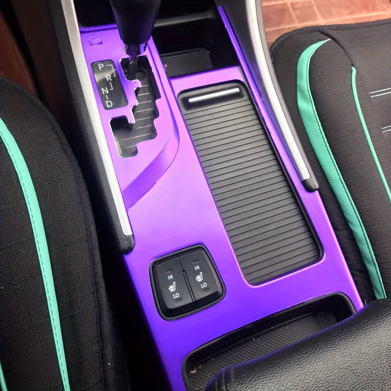 Carbon Fiber Auto Innen Lenkrad Tasten Aufkleber Auto Zubehör Für