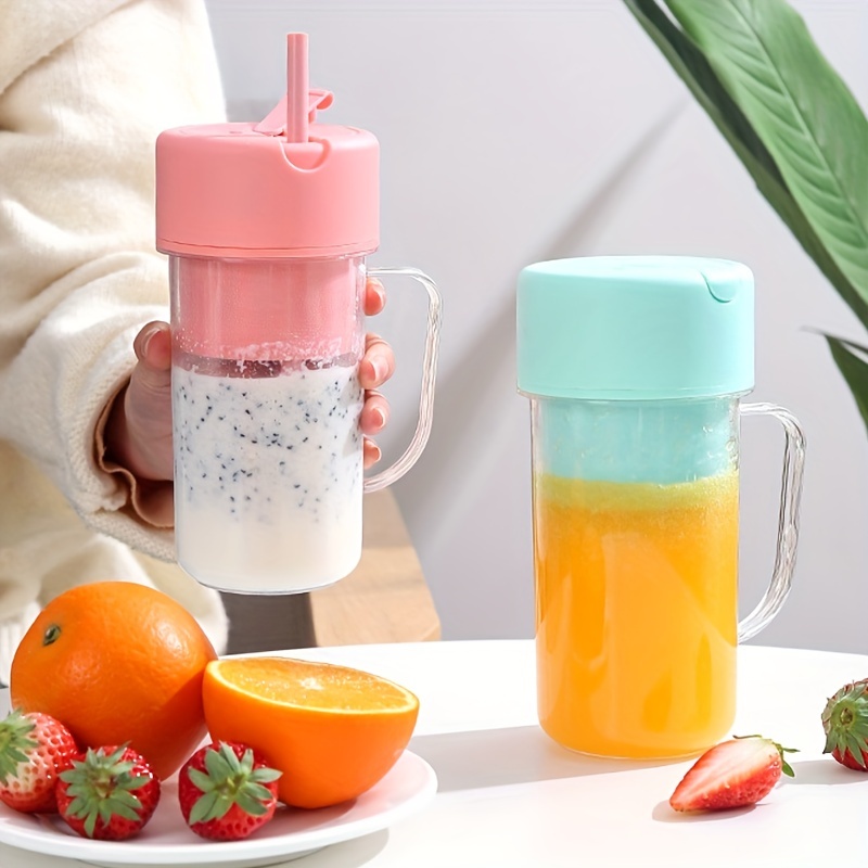 2023 Portable Rechargeable Fruit Blender with Straw 380ml Juicer