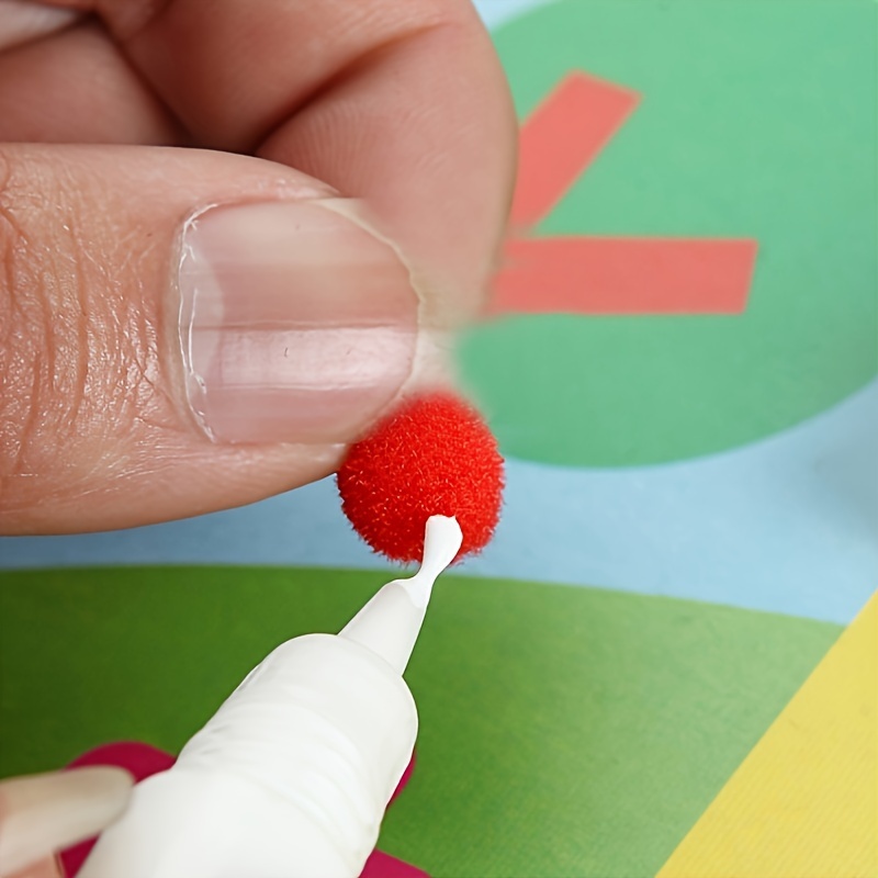 Pom Paste Painting Multi theme Diy Handmade Creative Pom Pom - Temu