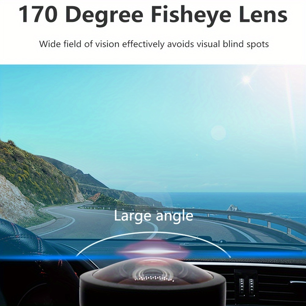 Acheter Caméra de recul étanche pour voiture, grand Angle 170 HD CCD 12  LED, Vision nocturne, caméra de recul et de stationnement