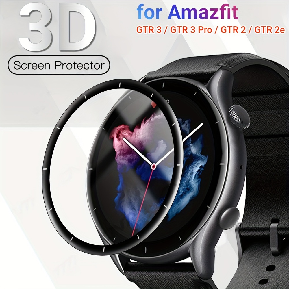 9D Glass Film for Huami Amazfit GTS 4 Mini GTR 4 GTR Mini Curved Protective  Screen