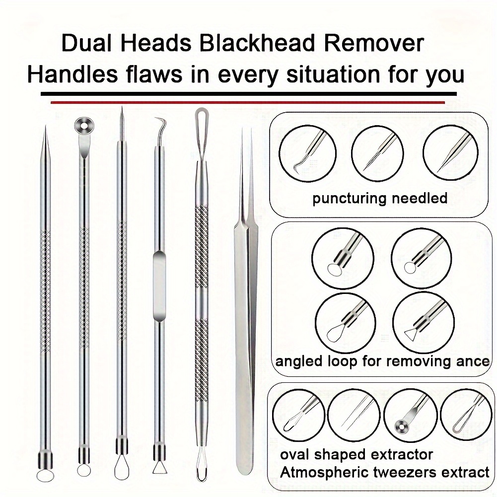 Tool Kit Blackhead Remover Acne Needle Tools - Temu Germany