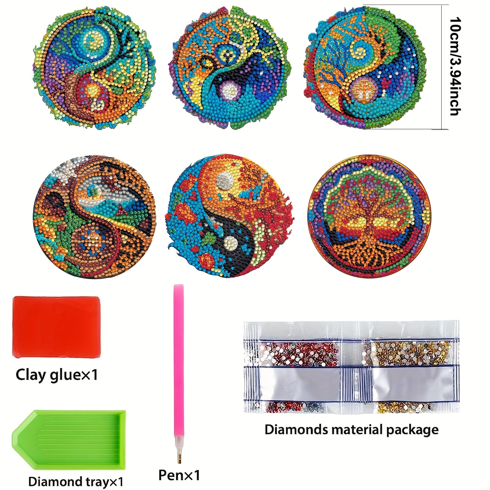 Mosaic Clay Art Kit