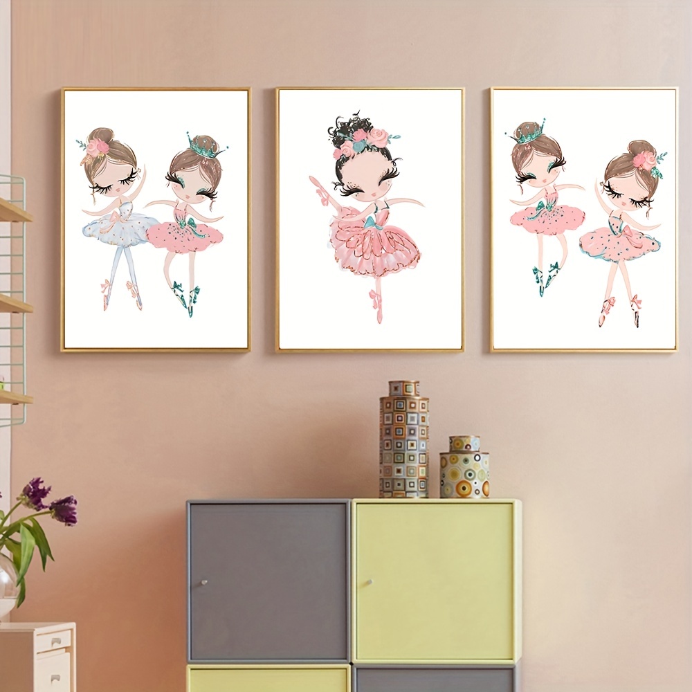 Wall Art Print, Pretty Cute Girl 7 Years