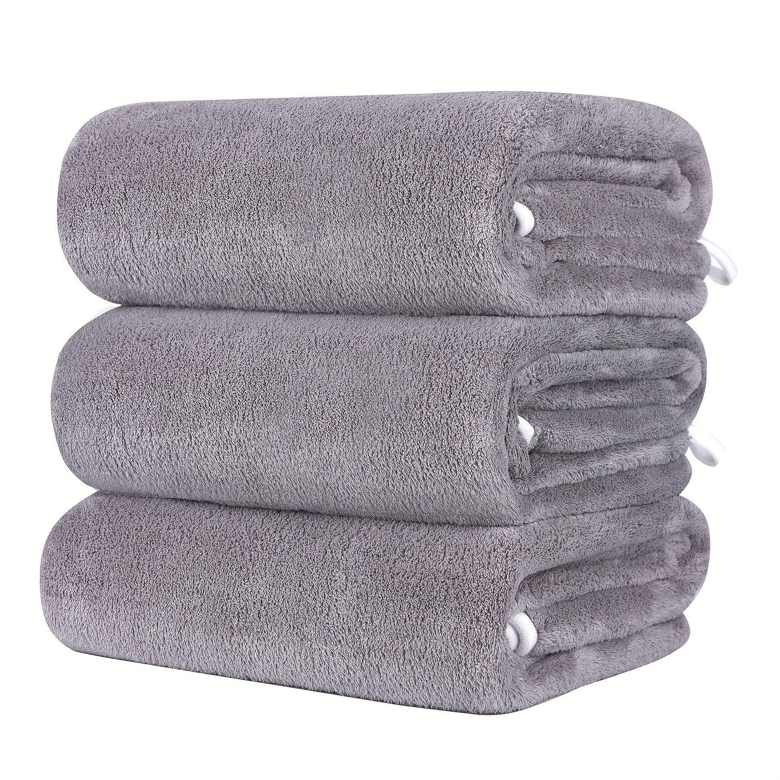 2/4 Pcs Bamboo Charcoal Coral Velvet Bath Towel For Adult Soft Absorbent  Quick-Drying Towel Home Bathroom Microfiber Towel Sets - AliExpress