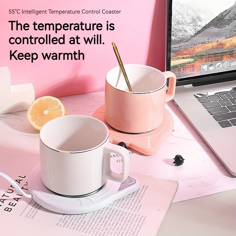 Smart Coffee Cup Warmer, Winter Electric Coffee Constant Insulation Pad  With Three Temperature Setting, Portable Cup Warmer Mat For Home, Smart  Touch Start Constant Temperature, Automatic Power-off - Temu