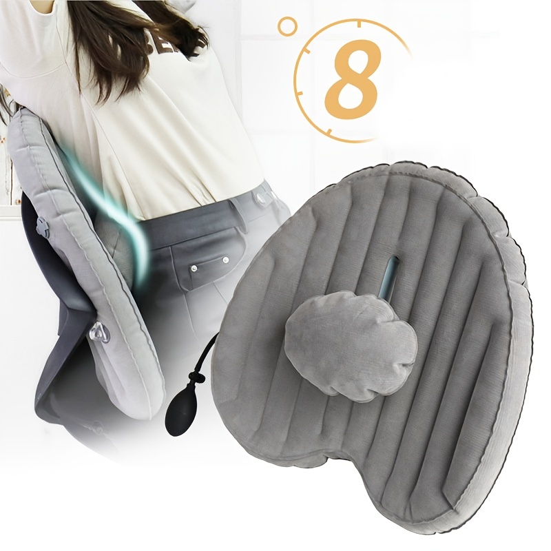 inflatable lumbar support pillow, inflatable lumbar support pillow