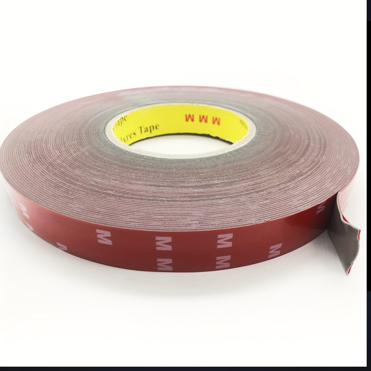 2 Rolls Double Sided Tape Transparent Heavy Duty Mounting Adhesive 33Ft x  1 Wide