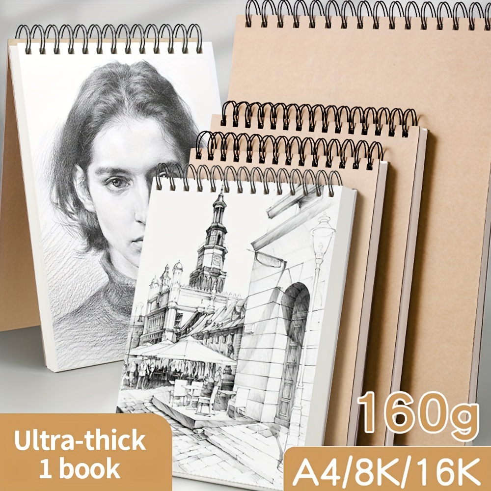 Sketchbook, Thick Drawing Paper Sketch Drawing Paper Sketch Pad, Art Paper  For Drawing And Painting For Students And Adults - Temu