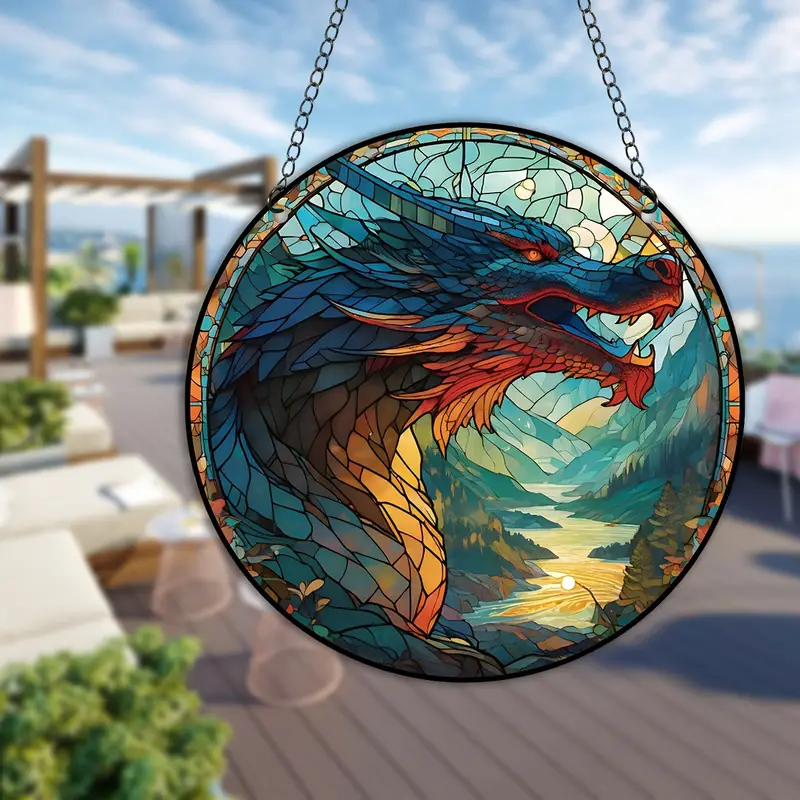 Dragon Stain Glass