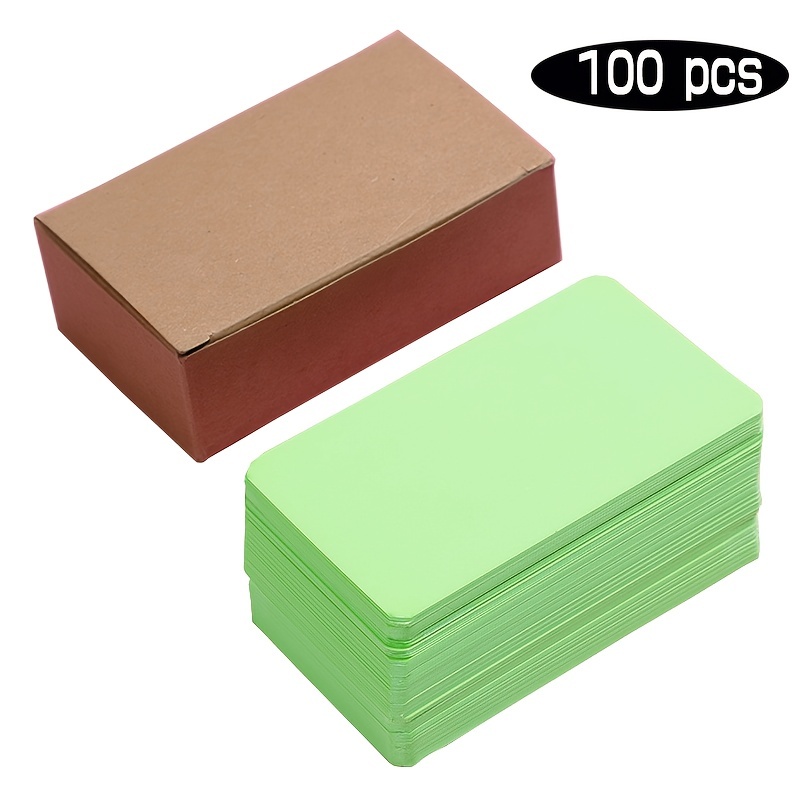 8 Colors Optional Small Blank Cards Blank Greeting Cards Small Thank You  Cards Blank Index Cards Blank Playing Cards Blank Note Cards Blank Business  Cards Blank Note Cards For Men Women Kids 
