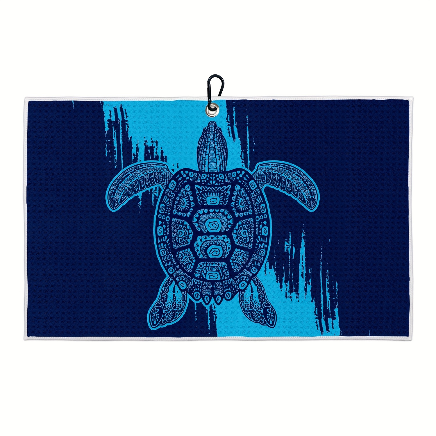 Turtles Microfiber Waffle Golf Towel