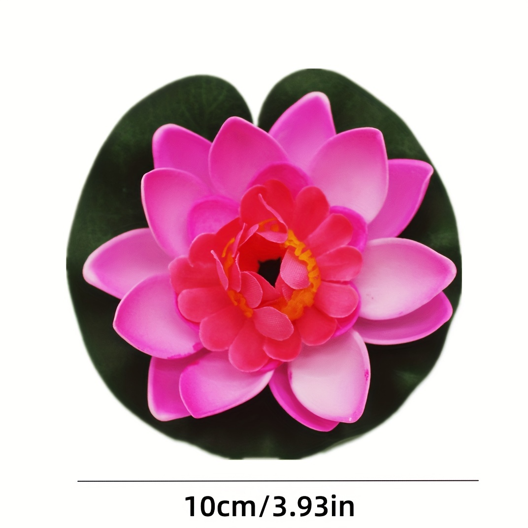 Artificial Floating Lotus Flowers, Fake Water Lily Pads For Pond Pool  Aquarium Fish Tank, Indoor Outdoor Pool Decor, Wedding Birthday Bridal  Engagement Shower Party Decoration - Temu Germany