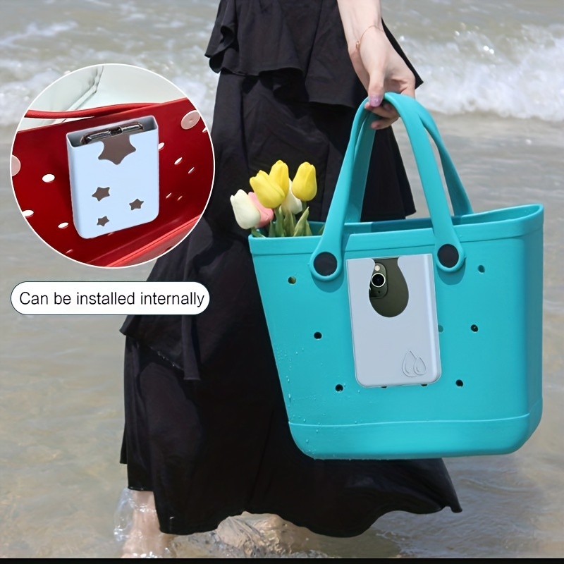  Phone Holder Compatible with Bogg Bag, Silicone Cell