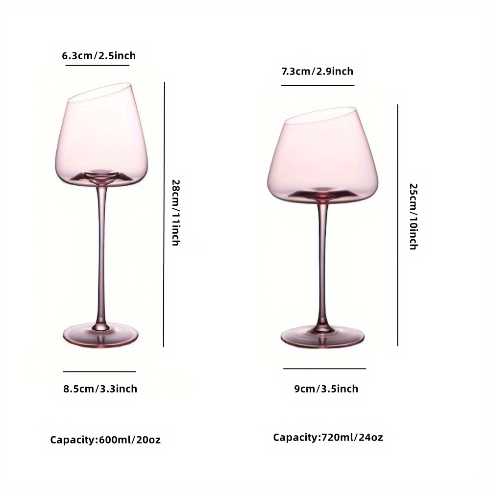 720ml Large Capacity Red Wine Glasses High Wine Glass Set Home