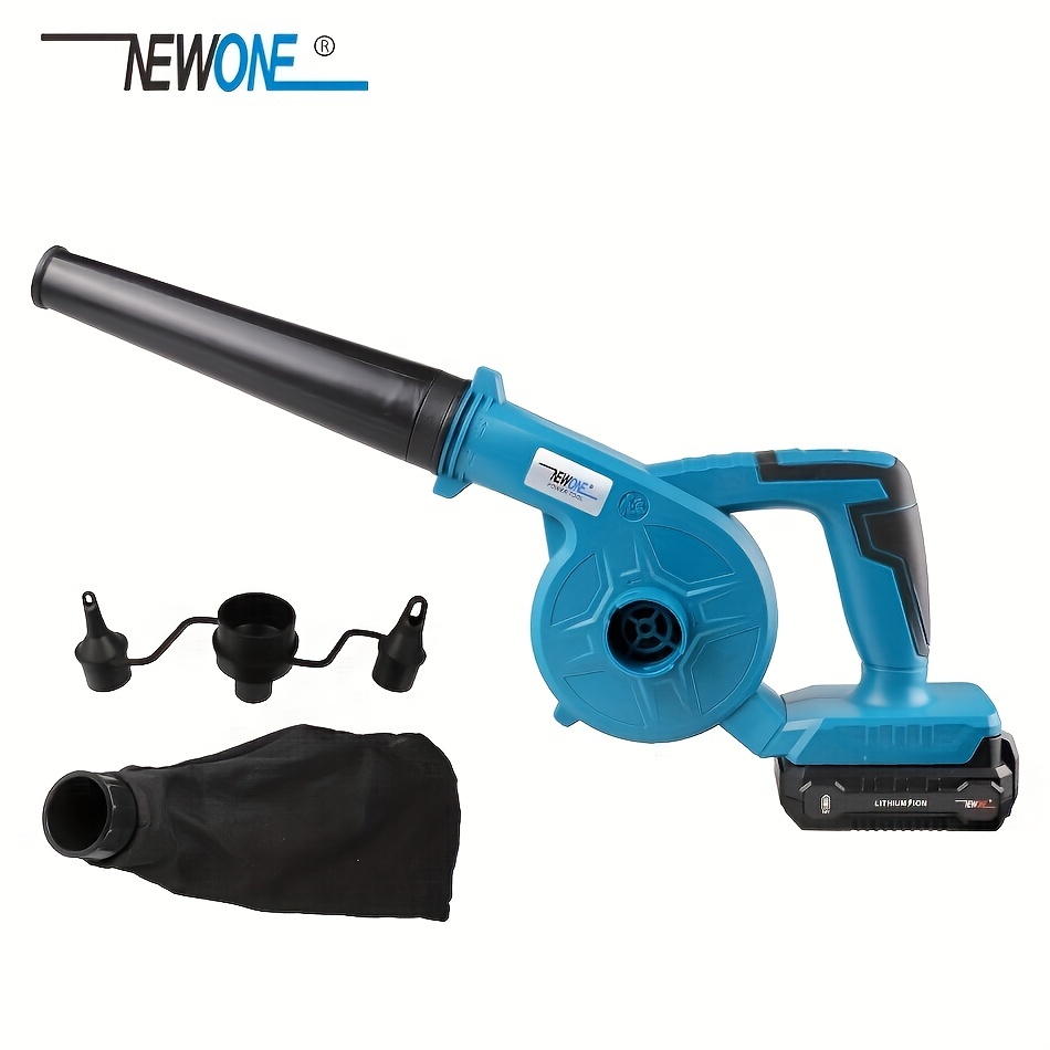 Cordless Leaf Blower Battery Operated: 20V Electric Mini Handheld -  Lightweight Small Powerful Blower for Patio | Jobsite