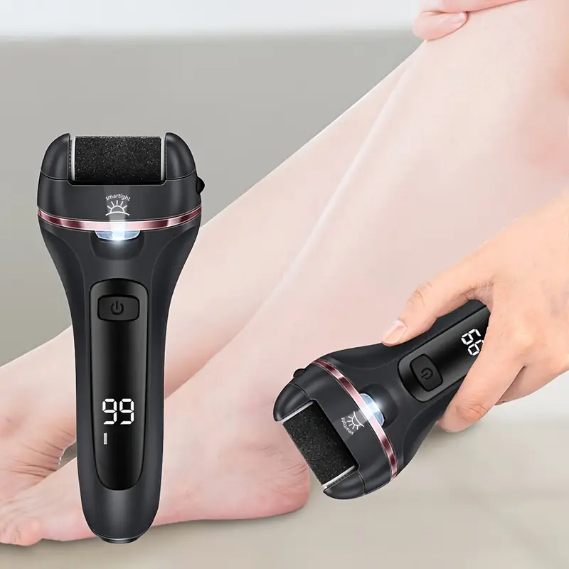 Electric Foor Callus Remover With Lcd Display Rechargeable - Temu