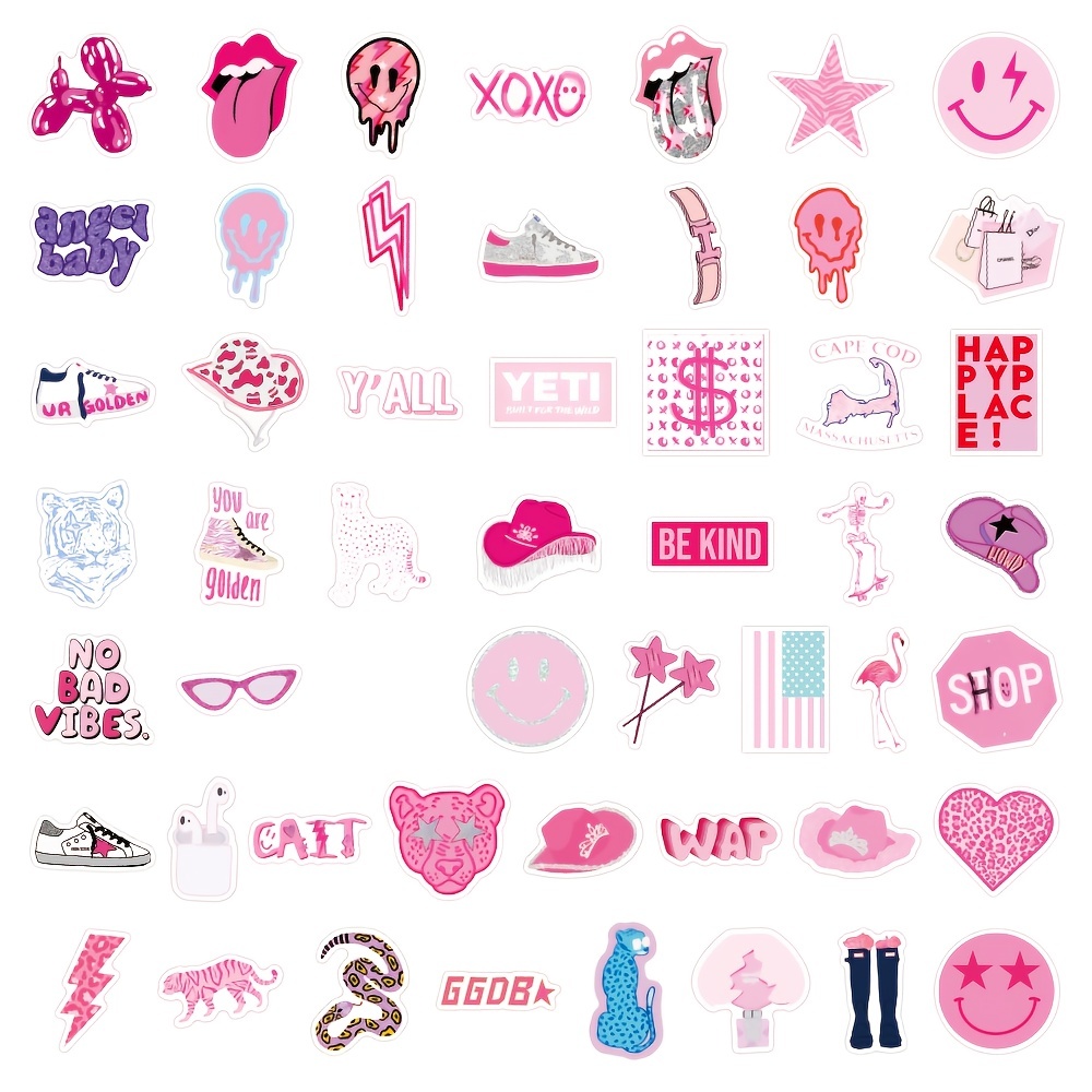 Stickers Preppy Stickers Party Stickers For - Temu