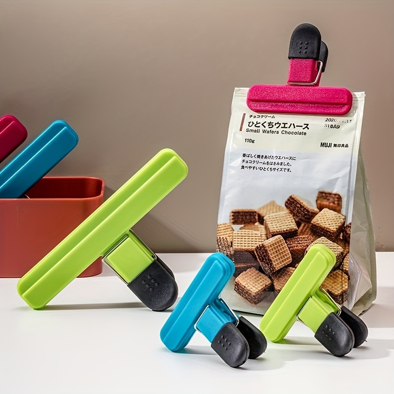 Reusable Plastic Food Sealing Clips Keep Your Kitchen Food - Temu