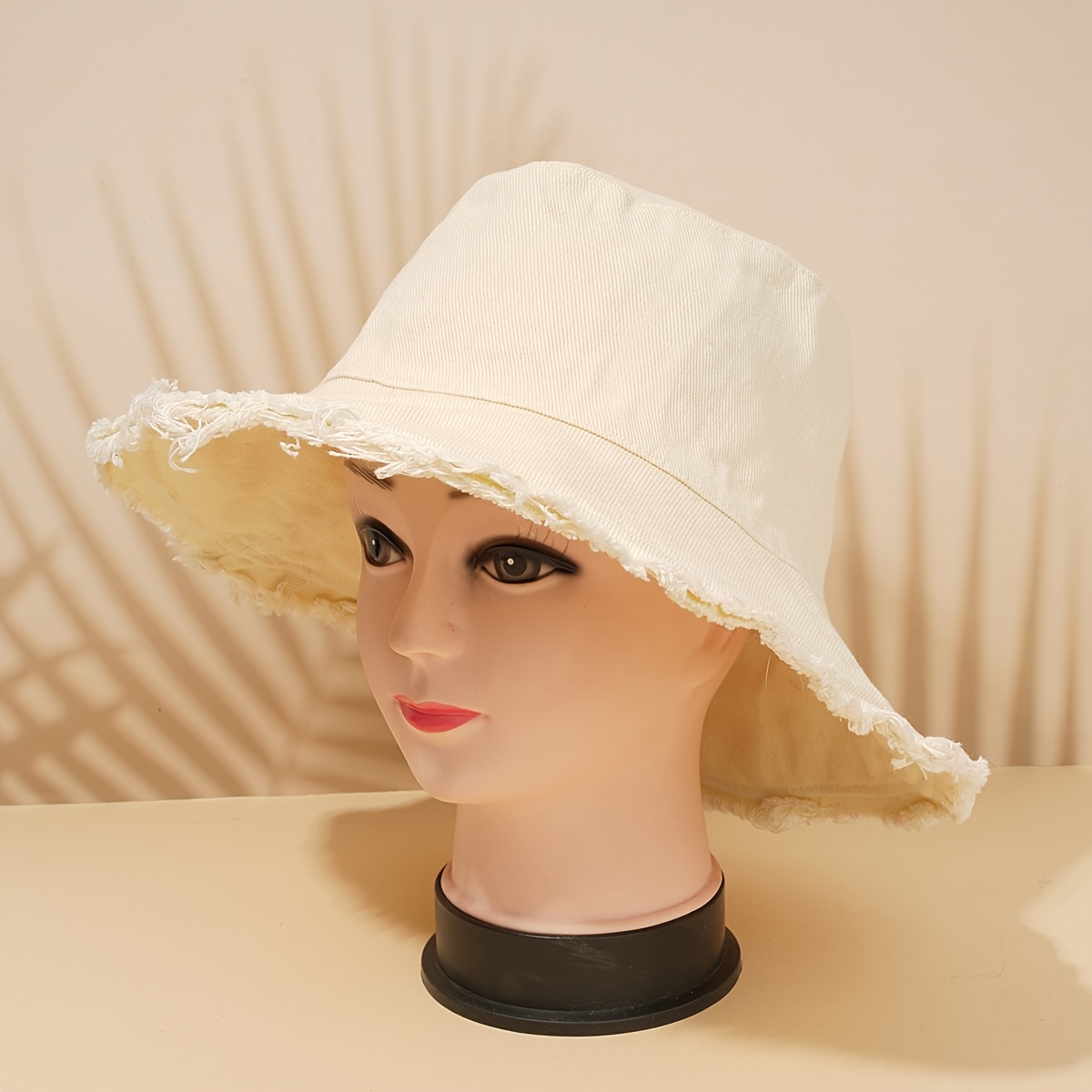 Cotton Beach Hat,cotton Summer Hat,women Summer Hat,cotton Travel