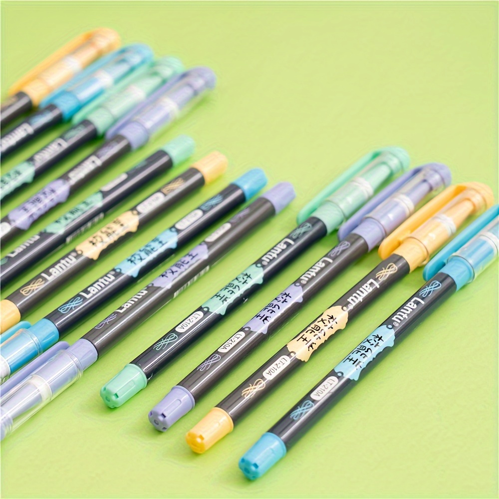 Gel Pens Pens Quick Drying Black Gel Pens Stationery Pens - Temu