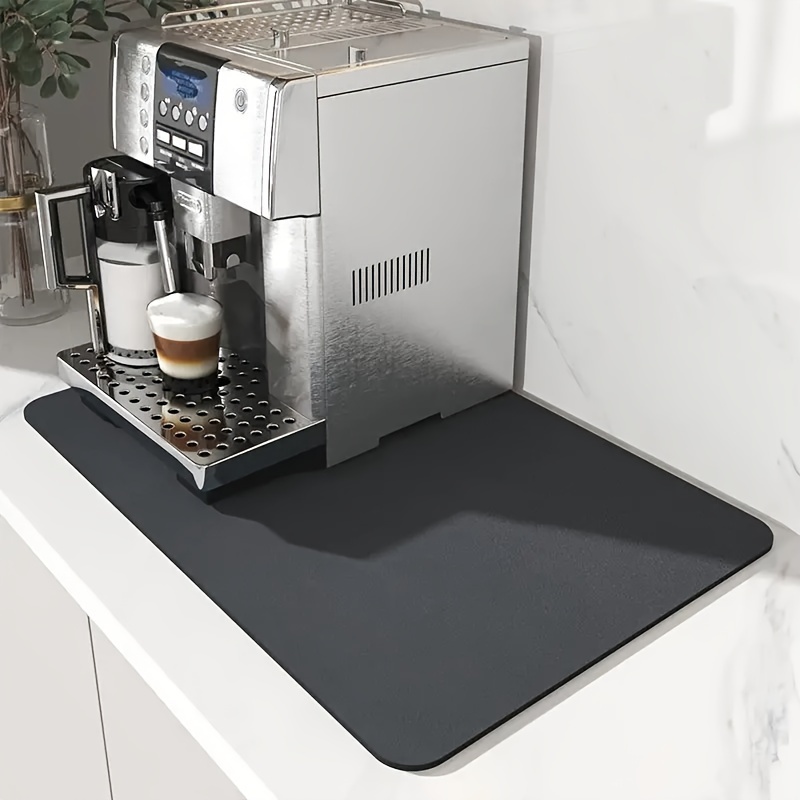 Dish Drying Pad Diatom Mud Draining Mat Espresso Machine Temu Canada