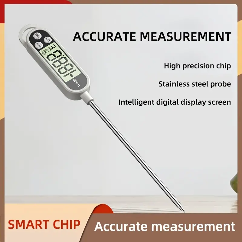 High precision Digital Thermometer Measure Oil Milk Water - Temu