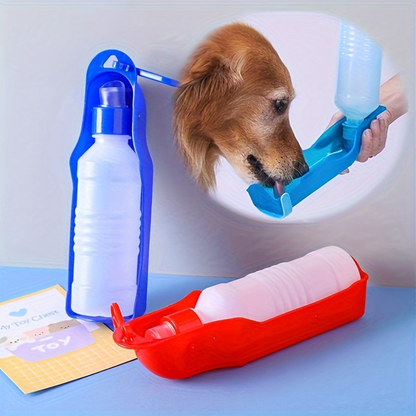 

Dog Water Bottle, Portable Dog Water Bottle Leak Proof Portable Foldable Pet Water Bottles For Walking, Hiking, On The Go & Car Rides Pets Drinking Dog Accessories For Outdoor